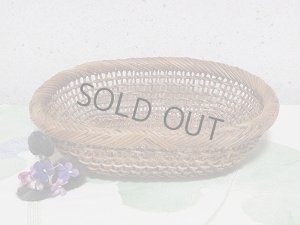 画像1: 『あけび丸平かご』中