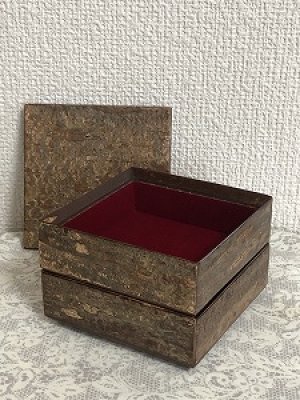 画像3: 『二段小物入れ　霜降皮』