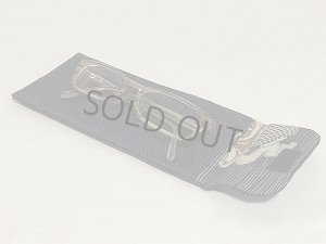 画像1: 眼鏡入れ　黒模様