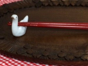 画像1: 『白鳥箸置き』白