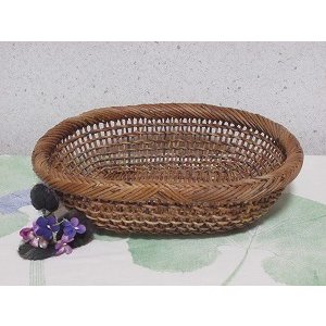 画像1: 『あけび丸平かご』中 (1)