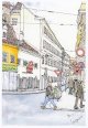 画像: 絵葉書『ウィーンの街角　サンタの飾り』