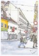 画像: 絵葉書『ウィーンの街角　サンタの飾り』