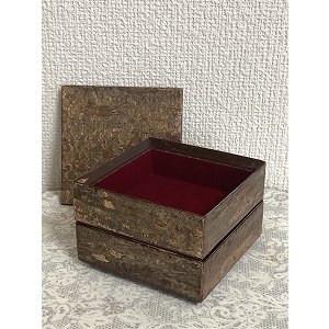 画像3: 『二段小物入れ 霜降皮』 (3)