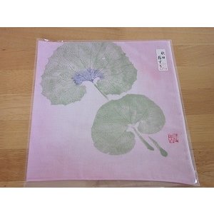 画像4: 秋田蕗ずり　ケース入りハンカチ　ピンク (4)