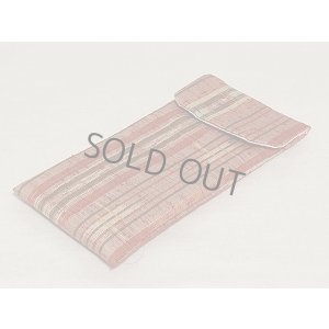 画像3: 眼鏡入れ　オレンジ縞 (3)