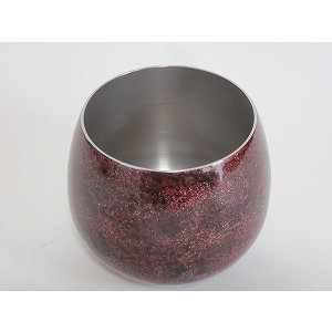 画像2: 『ステンレスカップ（丸）』　雲竜・赤 (2)