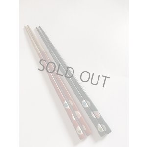 画像4: 『乾漆箸』水玉・緑 (4)