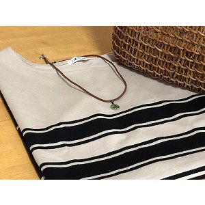 画像4: 漆ネックレス『雲竜・緑』 (4)