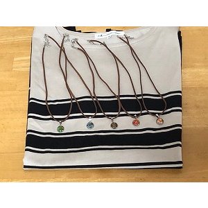 画像3: 漆ネックレス『雲竜・青』 (3)