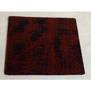 画像2: 『布乾漆コースター　赤』 (2)