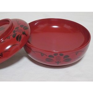 画像2: 『川連漆器　煮物椀』赤 (2)