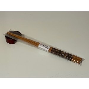 画像3: 拭き漆仕上げ箸置き梅一片　深緑×紅　4個セット (3)